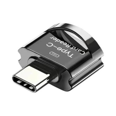 Imagem de Leitor De Cartão Mini Tipo-C De Alta Velocidade Para Celular, Cartão T