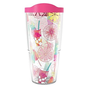 Imagem de Tervis Sara Berrenson - Colher de sorvete e picolés feitos nos EUA Copo isolado de parede dupla, 680 g, clássico