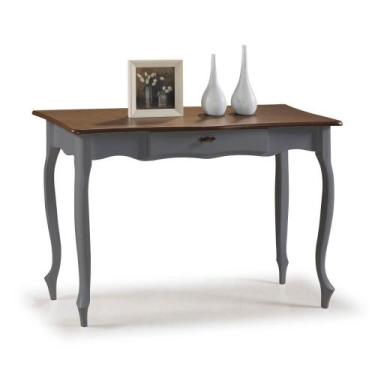 Imagem de Aparador para Sala com Pés Luiz XV 1 Gaveta 1019 Linz Móveis - Imbuia 