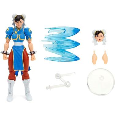 Imagem de Boneco Chun-li Jada Ultra Street Fighter 2 Figura Articulada
