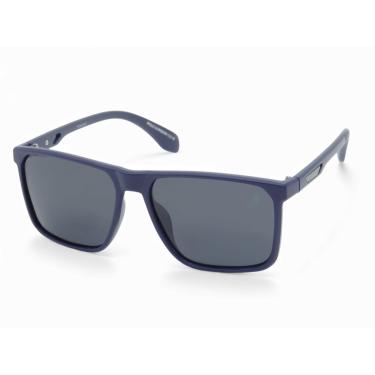 Imagem de Óculos de Sol Casual Polarizado Masculino Polo London Club, Lente UV400 Kit contém Case Couro ECO (Marinho)