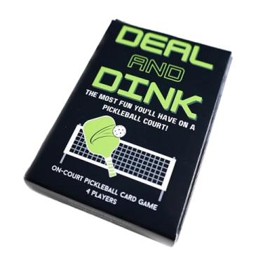 Imagem de Deal and Dink: The Ultimate On-Court Pickleball Card Game for Fun, Strategy, and Competition – The Best Pickleball Gift for Players of All Levels!