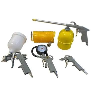 Imagem de KIT PINTURA 600ML COM 5 PECAS TITANIUM 08021