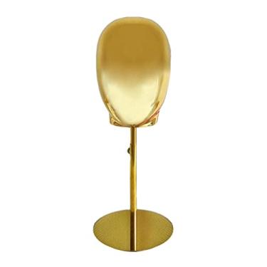 Imagem de barenx Suporte de exibição de manequim de cabeça de manequim de metal para decoração de salão de beleza