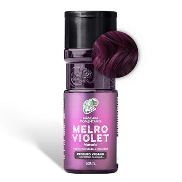 Imagem de Kamaleão Color – Máscara Pigmentante Semi-Permanente, Melro Violet - Cores Vibrantes e Hidratação Intensa – Low Poo, Vegano, Cruelty Free – 100ml