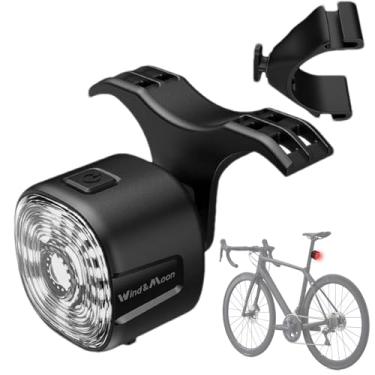 Imagem de Luz traseira de bicicleta, luz traseira para passeios noturnos | Lanterna traseira LED de segurança à prova d'água IP66,Luz recarregável para passeios noturnos, motocicletas e scooters