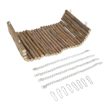 Imagem de Fabater Brinquedo de Balanço de Cobaia, Design Robusto, Brinquedos de Mastigar para Pequenos Acessórios de Gaiola para Animais de Estimação, Rede Suspensa de Hamster