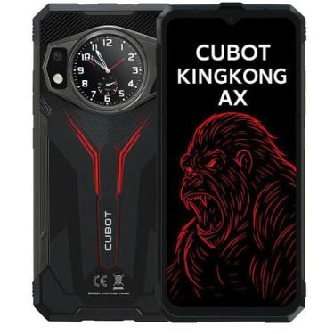 Imagem de Smartphone Celular Cubot KingKong AX 256GB, 24GB RAM, Tela 6,0 Polegad