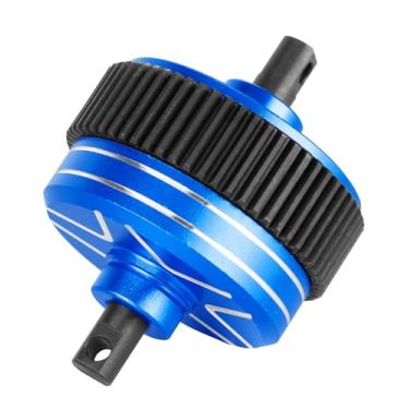 Imagem de RCarmubWow RC Differential Upgrades Part for 1/10 Drag Slash Chevrolet C10 & F0rd Mustang(Only for 272R Transimission),Alloy Aluminium w/Steel Gear Diff Hops Up,Replace #9480,Navy Blue