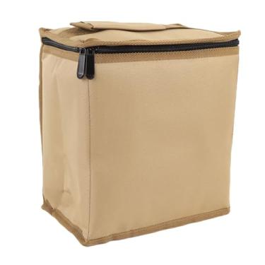 Imagem de SPYMINNPOO Caixa de Armazenamento Externa, Caixa de Armazenamento Externa de Tecido Oxford Com Divisória de Esponja para Equipamentos de Acampamento, Garrafas de Cerveja e Tanques de Gás Portátil de