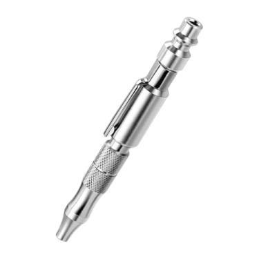 Imagem de Fenteer Soprador de Ar Portátil Ajustável, Robusto, Estilo Industrial, com Plugue Rápido "M" de 1/4 de Polegada.