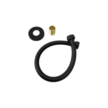 Imagem de Engate Flexivel Mangueira 40cm Para Ducha Com Derivação Preto Samer