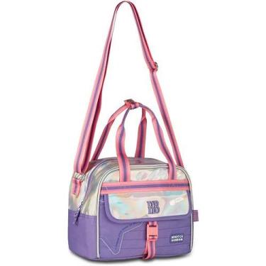 Imagem de Lancheira Termica Escolar Rebecca Bonbon Holografico Shine RB27018 Lil