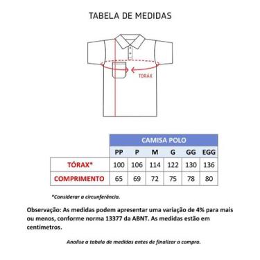 Imagem de Camisa masculina polo 65% Poliéster e 35% Viscose com bolso - DEMORGAN