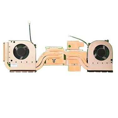 Imagem de Ventoinha e dissipador de calor para CPU e GPU de laptop para MediaBook Okeanos NP50D5