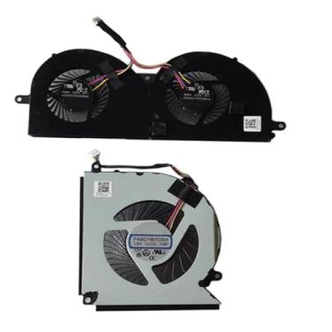 Imagem de Ventoinha para CPU/GPU de notebook para MSI GT77 MS-17Q1 17Q2 Titan GT77-12U GT77 12UHS 12UGS MS-17Q1 Titan GT77 HX-13V 13VI 13VH MS-17Q2 (Nova)