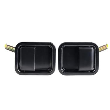 Imagem de Ulfeng Um conjunto de maçaneta de porta esterlina compatível com modelos Ford L8000/L9000 (1 conjunto)