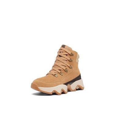 Imagem de Sorel Bota de neve feminina Kinetic Impact Conquest Plus impermeável, Tawny Buff/Cerâmica, 35