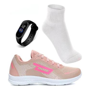 Imagem de Tênis Feminino Esportivo Leve Confortável exercício funcional Caminhad