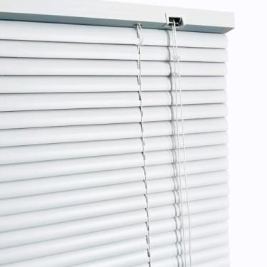 Imagem de Persiana Horizontal de PVC 1.20x1.30m - Resistente e Prática para Sala Quarto Escritório, Ideal para Residencial e Ambientes Comerciais