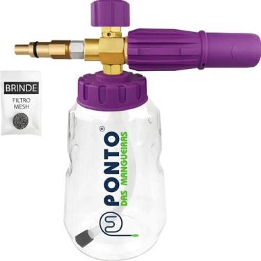 Imagem de Snow Foam Compatível Lavadora Wap Líder Ponto das Mangueiras, Roxo