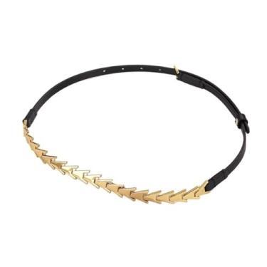 Imagem de EFDNK-HB Cinto feminino espaguete para jeans, calças, saias, cinto ajustável adequado para roupas casuais femininas, One Size, 115 cm_Preto, Ágata