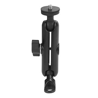 Imagem de Mbeysaq Suporte otimizado de suporte de espelho retrovisor de motocicleta para câmera de ação. Fixa com segurança a câmera de suporte de parafuso de 1/10.2 cm no espelho retrovisor da motocicleta