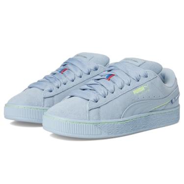 Imagem de PUMA BMW MMS Suede XL Tênis masculino, Azul/Amarelo Rápido, 42