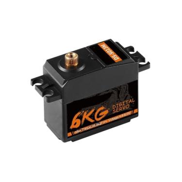 Imagem de 1/5/10/20pcs 6KG Digital Servo Waterproof Scx10 Mn99s Mn86 12428 124018 124019 1/10(5pcs Metal 6KG)