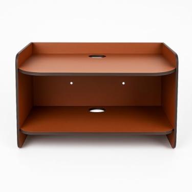 Imagem de Prateleira Suportre Roteador Wi‑Fi Parede Caixa Organizadora(Marrom)