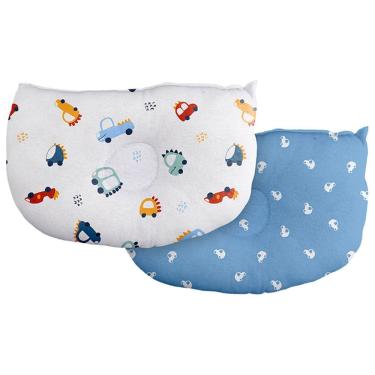 Imagem de Travesseiro Anatômico para Bebê 25 cm x 17cm x 07 cm Bublim