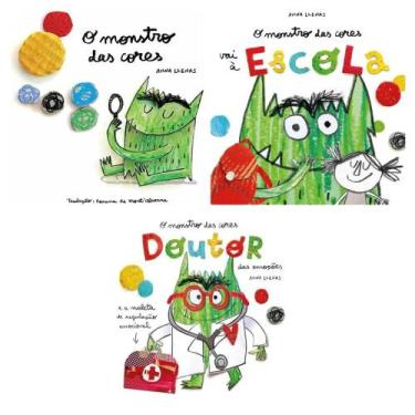 Imagem de Coleção monstro das cores 3 vol (editora aletria) - Kit de Livros, 3