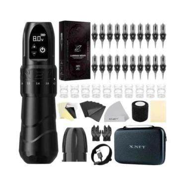 Imagem de Kit De Máquina De Tatuagem Sem Fio XNET F2 Caneta Rotativa Com Curso A