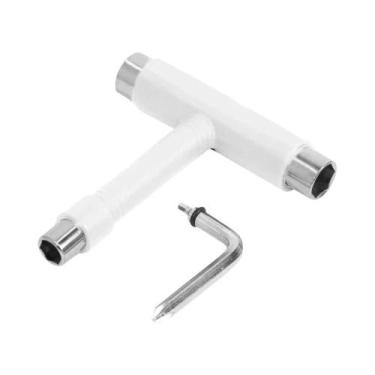 Imagem de Chave Allen Em Forma De T Preta Para Skateboards, Longboards E Patins,