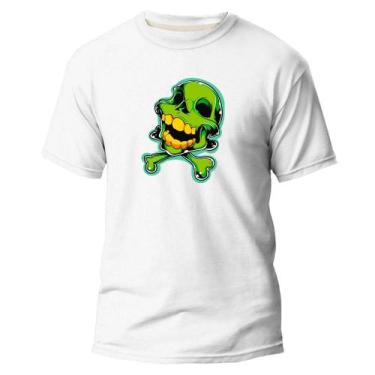 Imagem de  Camiseta Basica Algodão Premium Estampa Digital Horror  - Pavesi, Bra