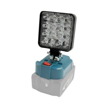 Imagem de Lanterna De Trabalho LED Sem Fio De 3 Polegadas Para Bateria Makita 18