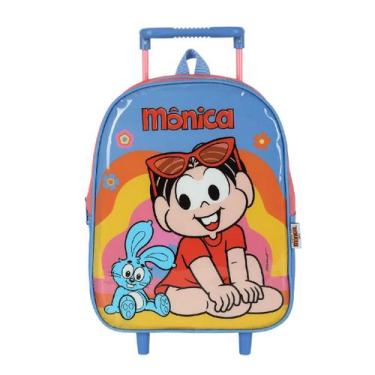 Imagem de Mochila Escolar De Rodinhas Infantil Creche Personagens Original Luxce