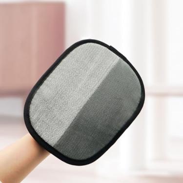 Imagem de Luva de escova para gatos | Luvas de massagem para derramamento de gatos | Ferramenta de queda reutilizável eficiente e amigável à pele para roupas de cama e móveis