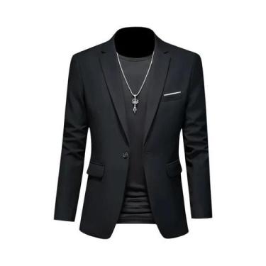 Imagem de Blazer Casual De Alta Qualidade Para Homens, Terno De Casamento Para N