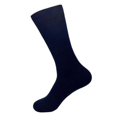 Imagem de Meia Social de Algodão - Azul - QLC SPORT, Azul, Unico