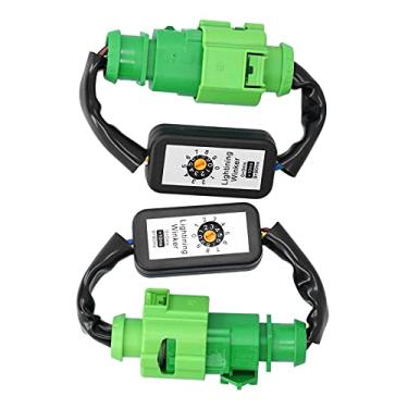 Imagem de Cryfokt Módulo Pisca-pisca de Luzes Traseiras LED Dinâmicas para S4 B8.5 Sedan 2013-2016, Chicote de Sinais de Mudança de Direção Plug and Play para Efeitos de Iluminação Personalizados, 10 Níveis