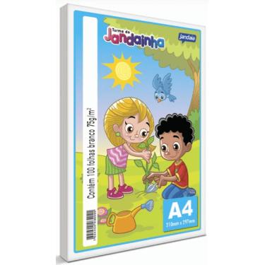 Imagem de Papel Sulfite Jandainha 100 Folhas A4 Jandaia 75 g/m²