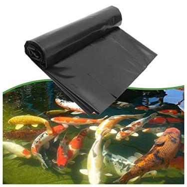 Imagem de Forro de Lago HDPE 2x4m 3x5m 4x4m 5x6m 6x8m 7x8m 8x10m 10x12m Revestimento de Lago de Piscina Impermeável Construção Membrana Flexível Filme de Lagos de Peixes para Jardim Cachoeira Construção