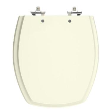 Imagem de Assento Sanitário Thema Biscuit (Bege Claro) Tampa para Vaso Incepa em