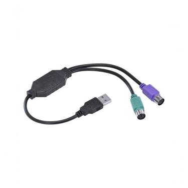 Imagem de Cabo Adaptador Ps2 Fêmea X Usb Macho 30 Cm - Usbps-2