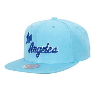 Imagem de Boné Mitchell & Ness NBA Team Ground 2.0 Snapback HWC Los Angeles Lakers Masculino-Masculino
