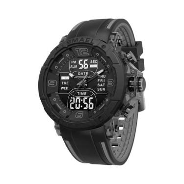 Imagem de Relógio Esportivo À Prova d'Água SMAEL 8140, Relógio De Quartzo Fashio