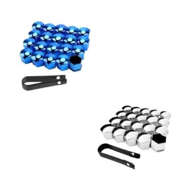 Imagem de Capas Protetoras Antiferrugem Para Porcas De Roda De Carro 17 19 21mm,