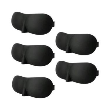 Imagem de Máscara De Dormir Ultra Macia E Respirável Com Contorno 3D, Bloqueador