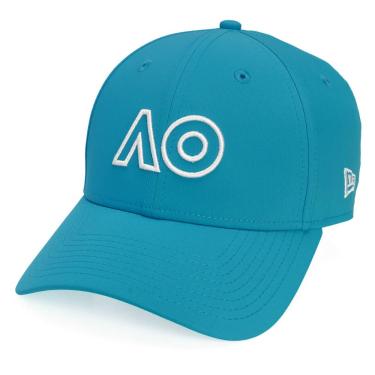 Imagem de Boné New Era 9Forty Australian Open 26 Branded Core Performance Azul